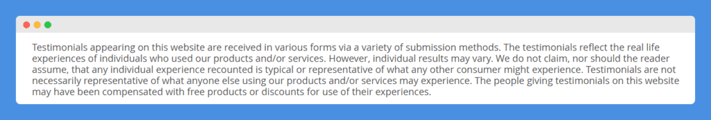 Sample Disclaimer Template & Examples [Download for FREE]