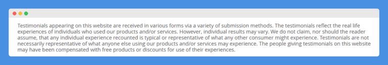 Sample Disclaimer Template & Examples [Download for FREE]
