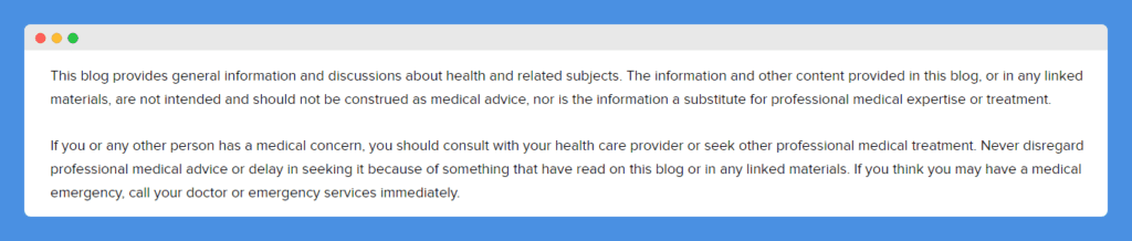 Sample Disclaimer Template & Examples [Download for FREE]