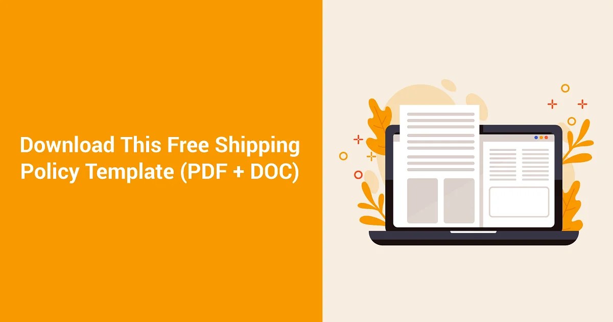 Sample Shipping Policy Template Examples Free Download