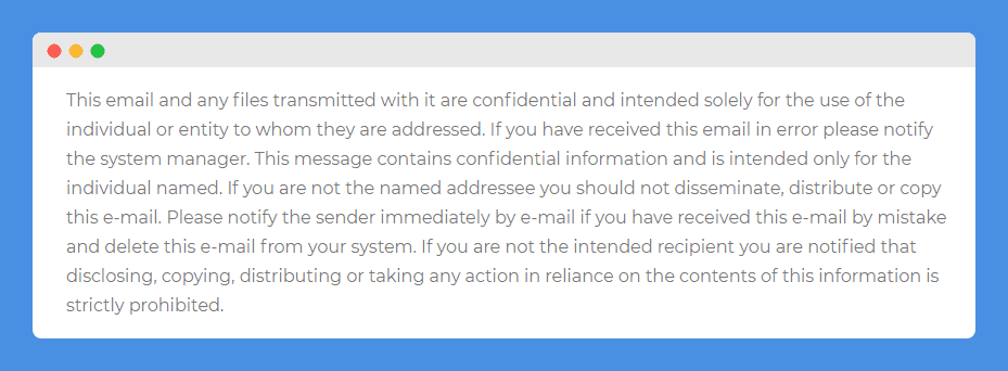 Sample Disclaimer Template & Examples [Download for FREE]