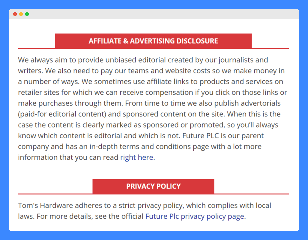 FTC Affiliate Disclosure Guide & Examples [+Best Practices]